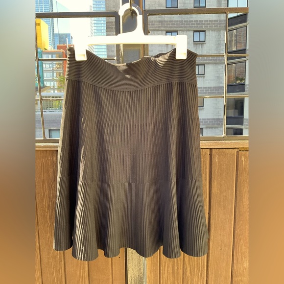 Milly Black A-Line Skirt - Picture 1 of 6